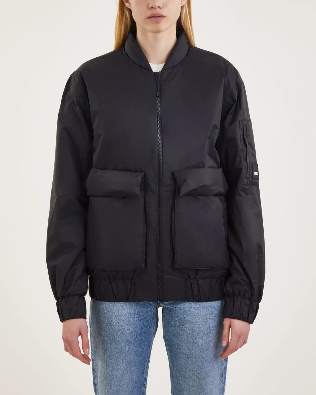 Rains   Fuse Bomber Jacka Black 